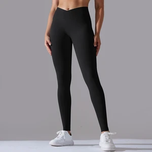Lightweight Eco Friendly Athletic Active Breathable Quick Dry Sport Fitness Women Custom Yoga Pants