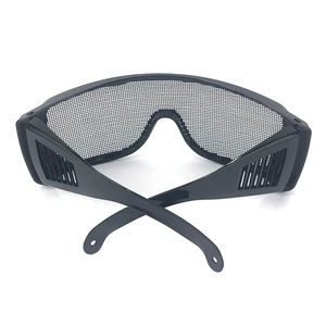 ANT5PPE CE EN166 Certified Metal Mesh Goggles, Forestry Work Safety Eyewear for Impact Protection