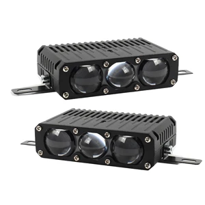 Night Knight New Car Spotlights Fan Led Grille Lights Fog Light High/Low Light External Auxiliary Lights Off-road Vehicle Truck