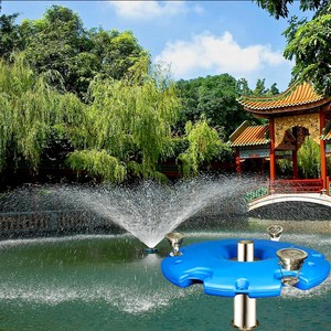 Outdoor Special Floating Water Feature Fountain Factory Large Lake Pond Floating Water Fountain
