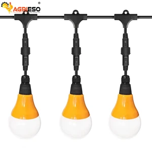 High Efficiency Poultry LED Light Bulb & Wiring Harness for a Frame H Frame Chicken Cage