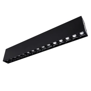 Lighting Indoor Grille Linear Light Trimless Trim Option Linear Led Grille Downlight For Hotel