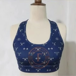 Fit Sports Bra Breathable High-Impact Sports and Gym