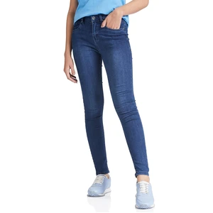 Fashionable Women's Low Waist Skinny Denim Jeans Pants Customizable Casual Premium Quality Washed Quick Dry Jeans