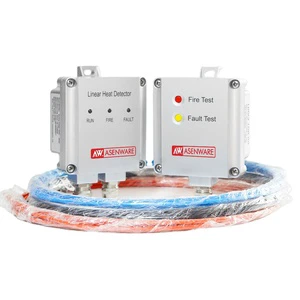 Fire Linear Heat Cable High Sensitive Fire Detection Different Using Area Cable Bridge,oil Storage tank Use