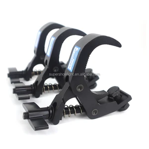 Free Shipping 10Pcs/Lot DJ Lighting Equipment Aluminium Material 150kg 40-60mm Hook Light Clamp Holder Disco Stage Light Truss