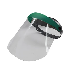 Face Cover Shield Against Impact & Splash Adjustable Headband Lightweight Reusable Design