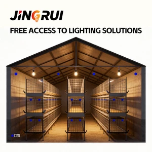 IP67 Waterproof LED Poultry Bulb 0-100% Dimmable Chicken House Light Duck Breeding Lamp High Lumen Poultry House Lighting