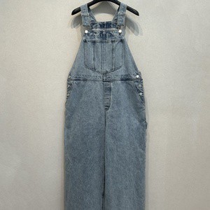 American Street Boyfriend Style Overalls Loose Casual Denim Jumpsuits for Women