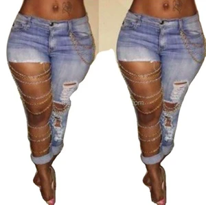 Summer Skinny Jeans Woman High Waist Jeans Female Stretch Pants Slim Denim Jeans