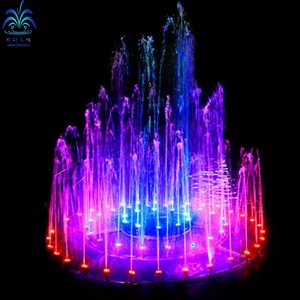 Stainless Steel Outdoor Pool Garden Changing Dancing Pond Music Water Fountains Musical Fountain Control Instruction