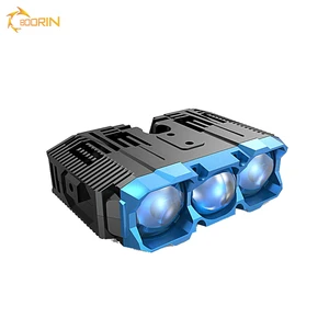 New Style High Power LED Grille High Low Beam Car Lamp Grille Spotlights Light
