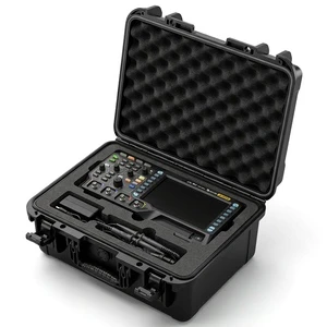 Waterproof IP67 Engineering PP Hard Plastic Protective Equipment Case Shockproof Tool Storage Box Carrying Instrument With Foam