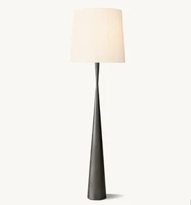 Floor Lamp with Fabric Shade