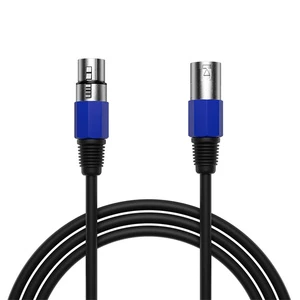 Factory Direct SHEHDS 3-Pin XLR DMX Cable Male To Female Signal Link For Stage Lighting Professional Sound System DJ Equipment
