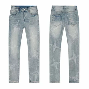 FloralCharm 2026 New Arrivals High-quality Fashion Design Plus Size Men's Jeans
