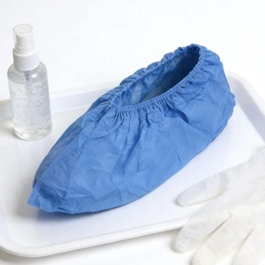 Fast Ship Custom Good Quality Disposable Non Woven Shoe Protector Medical Protective Disposable Shoes Cover