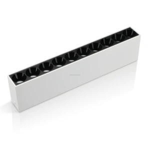 Factory Supply Led Track Linear Light Linear Grill Light Optics Aluminum Led Grille Light