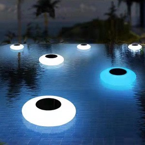 Solar Power Waterproof Swimming Pool Lights Floating Led Pool Light RGB Swimming Pool Float Lamp