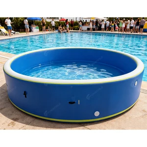 Large Size Round Foldable Portable Inflatable Swimming Pool Durable Thickened Pool for Backyard and Garden Use