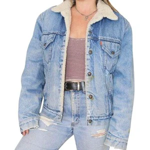 Latest Design 2024 Women Denim Jackets Eco-Friendly Winter Breathable Cotton Customized OEM Service