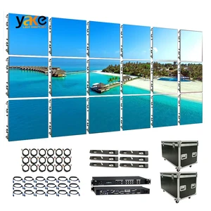YAKE Event LED Display P3.91 P2.976 LED Video Wall Solution LED Display Waterproof High Brightness