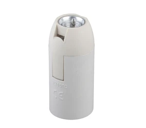 E14 Plain Type Plastic Screw Socket Clip Type Bare Body SAA approved Plastic Light Holder Plain Lamp Holder CQC -EnEc-Cekc T210