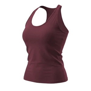 Women's Lightweight Breathable Yoga Tank Top for Running and Pilates Training Logo on Front Fitness T-Shirt