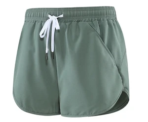 Mens Minimal Plain Shorts Lightweight Cotton Blend Elastic Waist Casual Summer Everyday Wear Bottoms