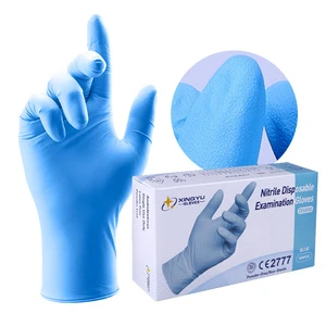 XINGYU Hot Sale Nitrile Gloves Powder Free Protective Waterproof Oil Food Powder Free Cleaning Disposable Nitrile Gloves