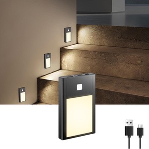 Rechargeable Battery Home Closet Lighting Motion Sensor Led Night Light Cabinet Lights