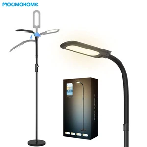 Led Light Floor Lamp for Living Room Smart Home Light Sofa Two-color Floor Lamp for Reading Room Warm Light for Home