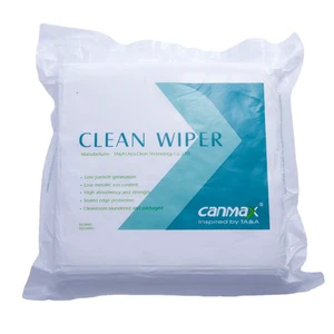 Hot Selling Class 10-1000 ISO Grade 100% Polyester Clean Room Wipers Lint-Free Factory Supply Safety Products for Cleanroom Use
