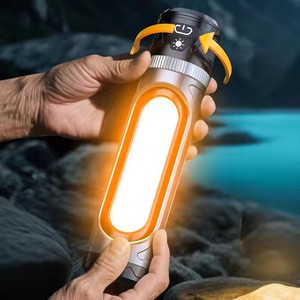 Rechargeable LED Camp Light , Portable Hanging Lantern for Outdoor Camping