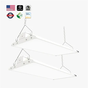 USA in Stock IP65 Commercial Industrial Highbay 80W 110W 160W 220W 225W 300W LED Linear High Bay Light for Gymnasium Garages