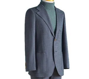 2024' Latest Casual Suit Style Single 2 Buttons Patched Pocket Suit for Men