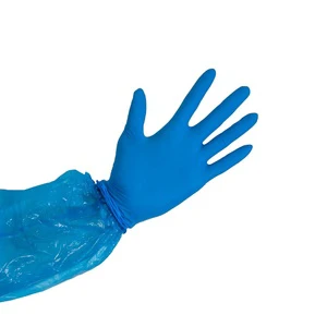 Hot Sale Disposable PE Oversleeve Protective Plastic Safety Gloves