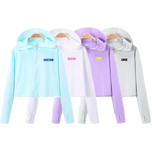 UPF50+ Zipper Visor Full Body Rash Guard New Design Quick-Drying Breathable Ice Skin Protection Clothing Summer Outdoor