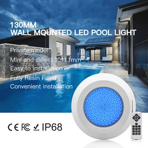 LanWo High Quality Mini 130*15mm Pool Lamp PC Material DC 12V 6W IP68 Swimming Pool LED Underwater Light