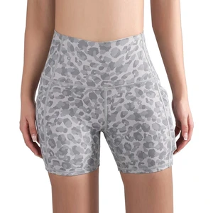 Fashionable Plus Size Women's Breathable Gym Training Shorts with Ruffles Hot New Style for Running Wear