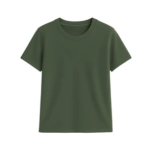 Everyday Wear Plus Size Women's T-Shirt with Modern Cut Soft Knitted Fabric Breathable & Quick Dry-for Layering Casual Styling