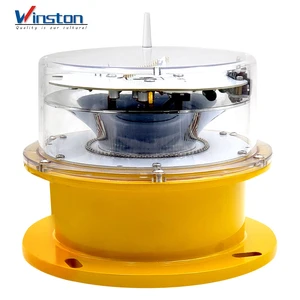 ICAO Medium Intensity Type B Obstruction Light Aircraft Warning Light Portable ABS Material