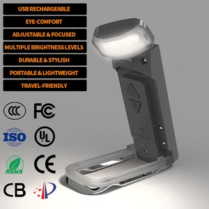 EGH Energy-Efficient Environment Protection Eye-protection Flexible LED Clip Light For Reading Music Books And Computer Use