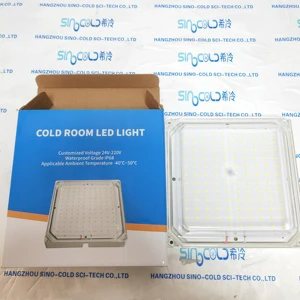 New SC-LED-EX-307 22W Square Low Temperature Led Lamp Waterproof Explosion-Proof LED Light for Refrigeration Cold Room