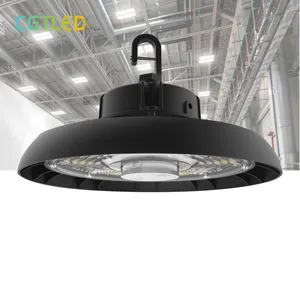 Led High Bay Light100W 150W 200W 2CCT Selectable 4000K/5000K 150lm/w UFO High Bay Led Lights