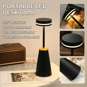 Rechargeable Waterproof Emergency Lighting Decorative Lights Camping Power Outage Indoor and Outdoor Universal Desk Lamp