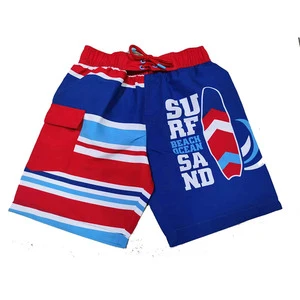 Summer Custom Swimtrunks Mens Surfing Swimwear Shorts Printed Beach Shorts for Boy