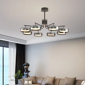 Modern Glass Pendant Lamp Minimally Glass Light Fixture Atmospheric LED Pendant Lamp