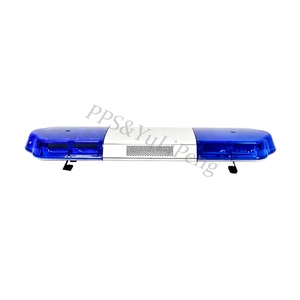 Blue High-power LED Long Lightning Flash Long Row Lamp Ambulance Light bar Roof Top Beacon Warning Emergency Light bar