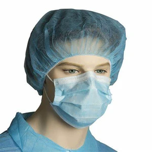 CE/ISO 13485 Certified Wholesale Non-Woven 3-Ply PP Surgical Mask BFE≥99% For Hospital Use ISO Certified Medical Consumables